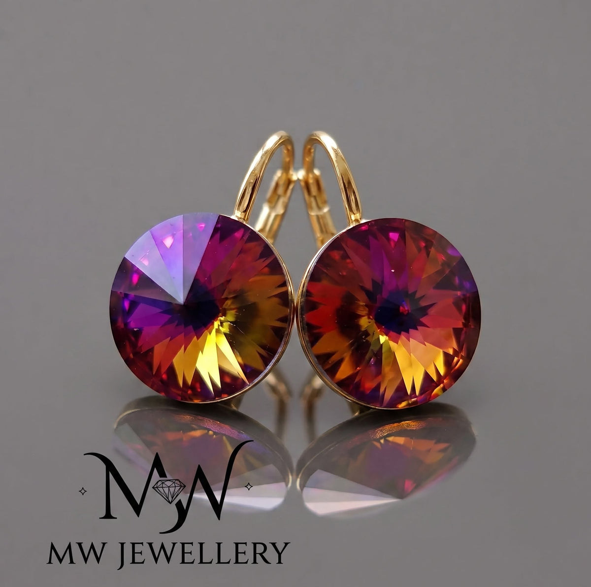 KOLCZYKI CRYSTAL Swarovski® RIVOLI