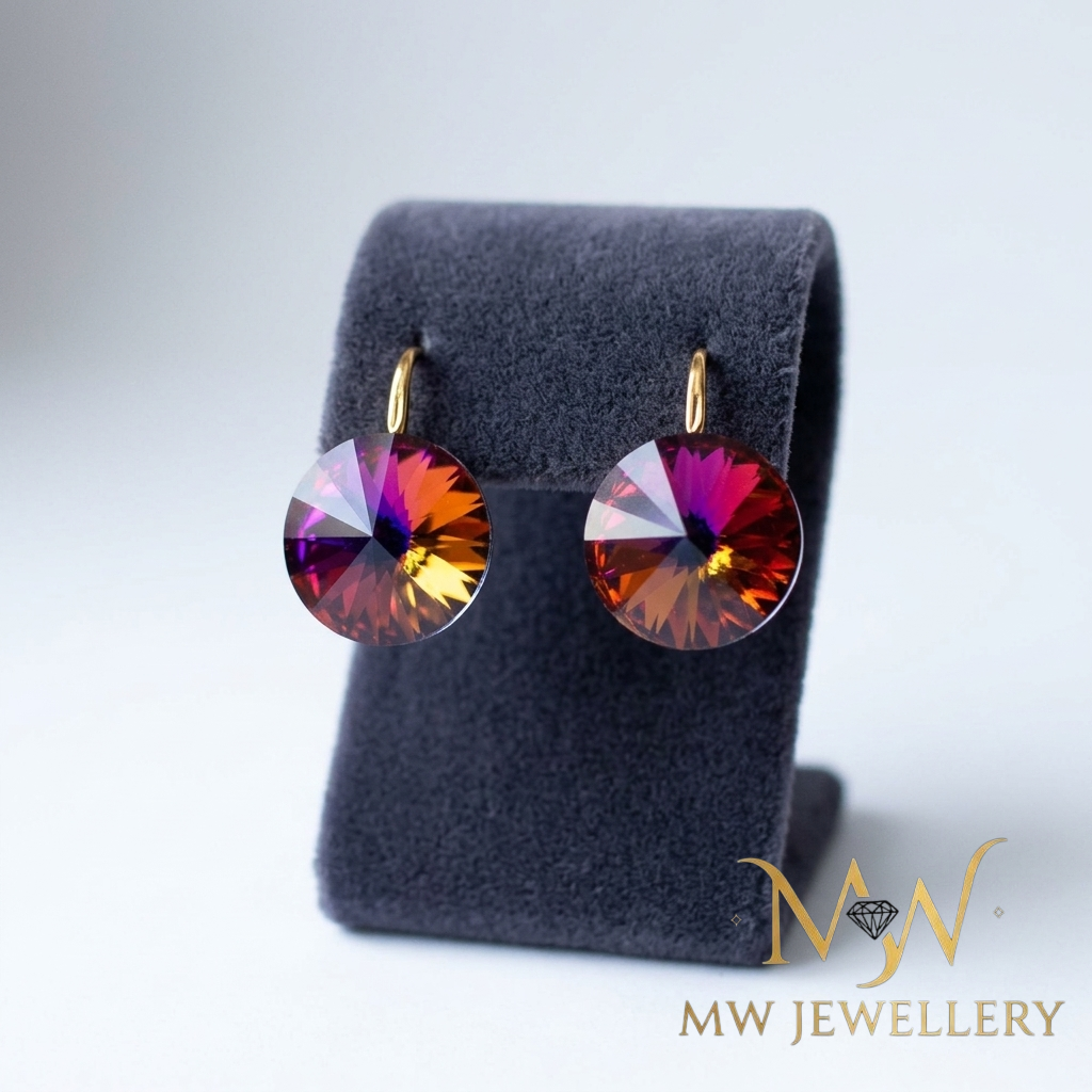 KOLCZYKI CRYSTAL Swarovski® RIVOLI