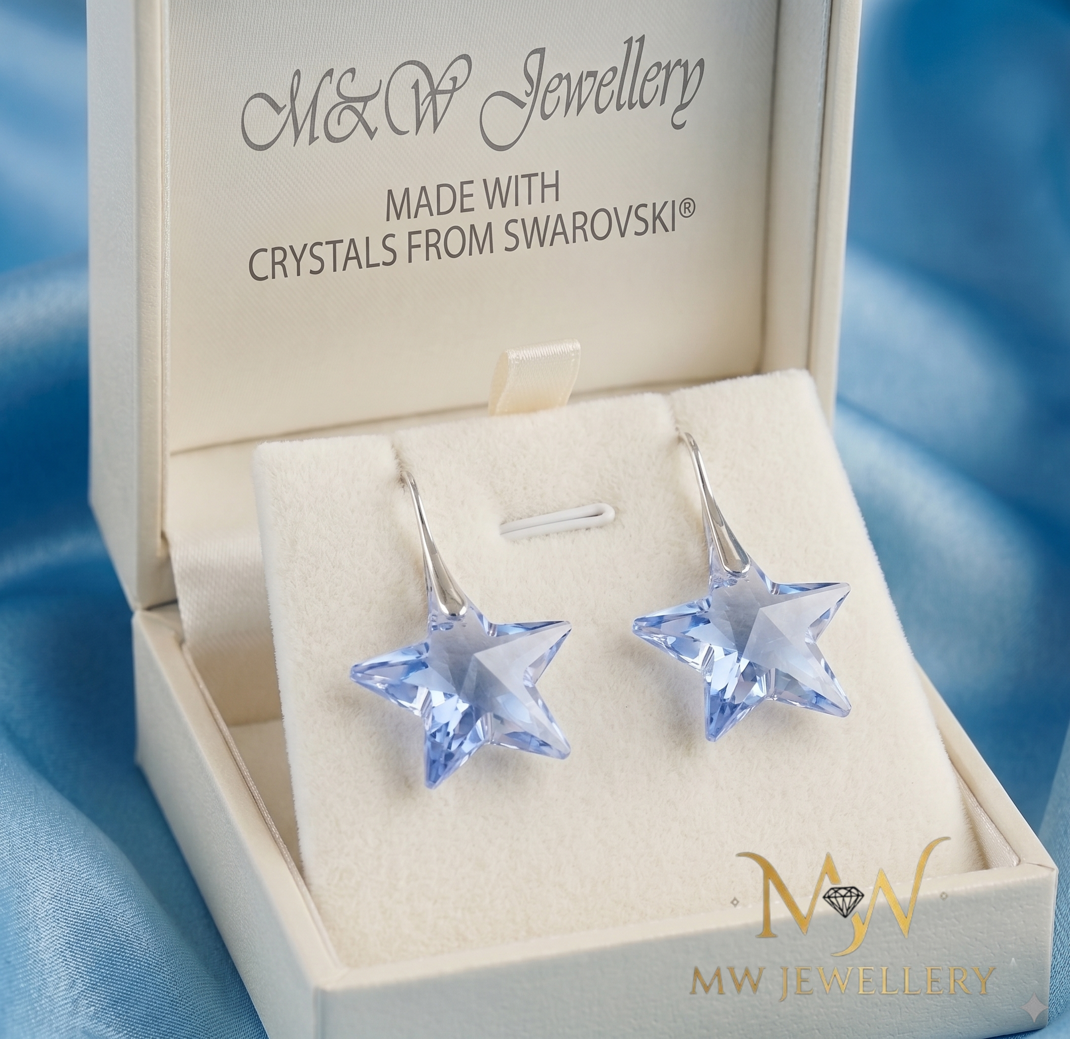 ZESTAW BIŻUTERI gwiazdki - crystal Swarovski®