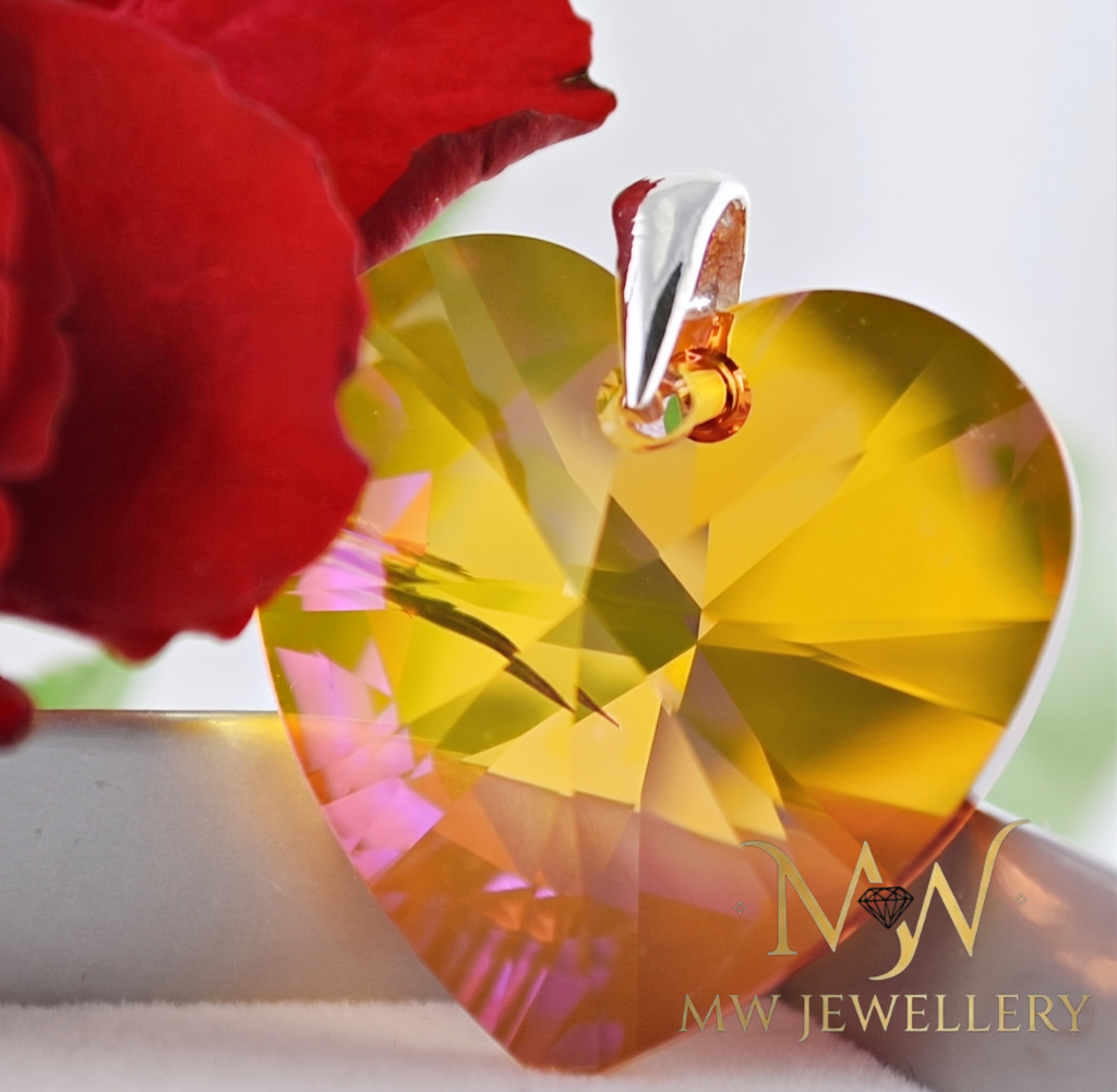 Wisiorek SERCE Crystals from Swarovski®