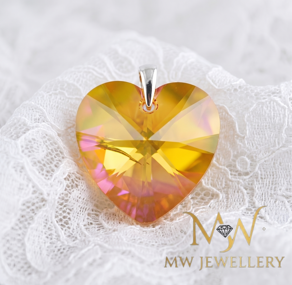 Wisiorek SERCE Crystals from Swarovski®