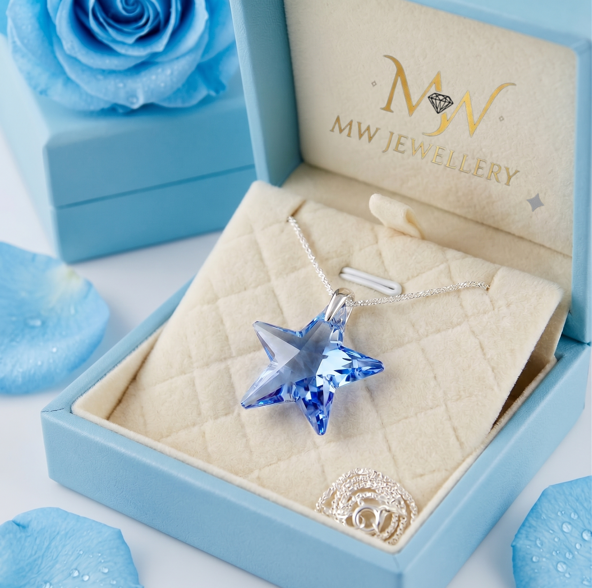 ZESTAW BIŻUTERI gwiazdki - crystal Swarovski®