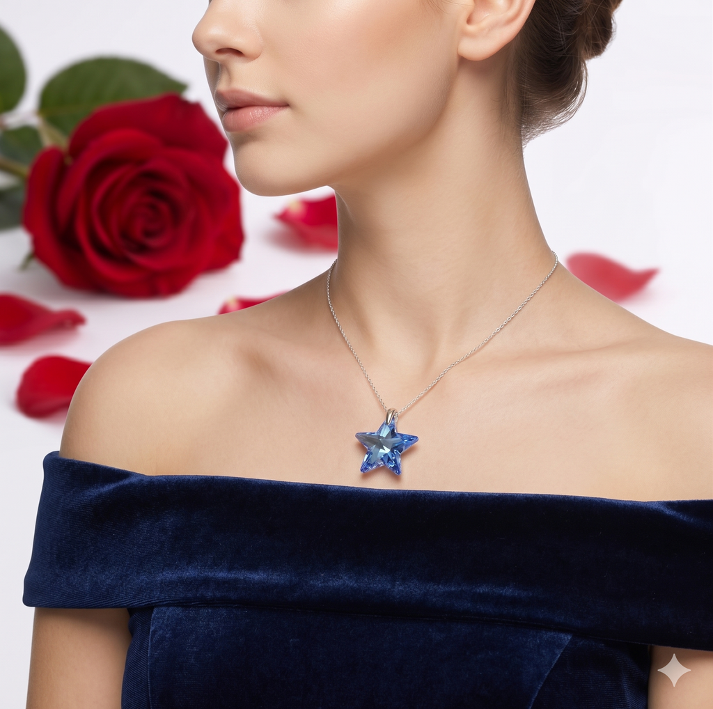 ZESTAW BIŻUTERI gwiazdki - crystal Swarovski®