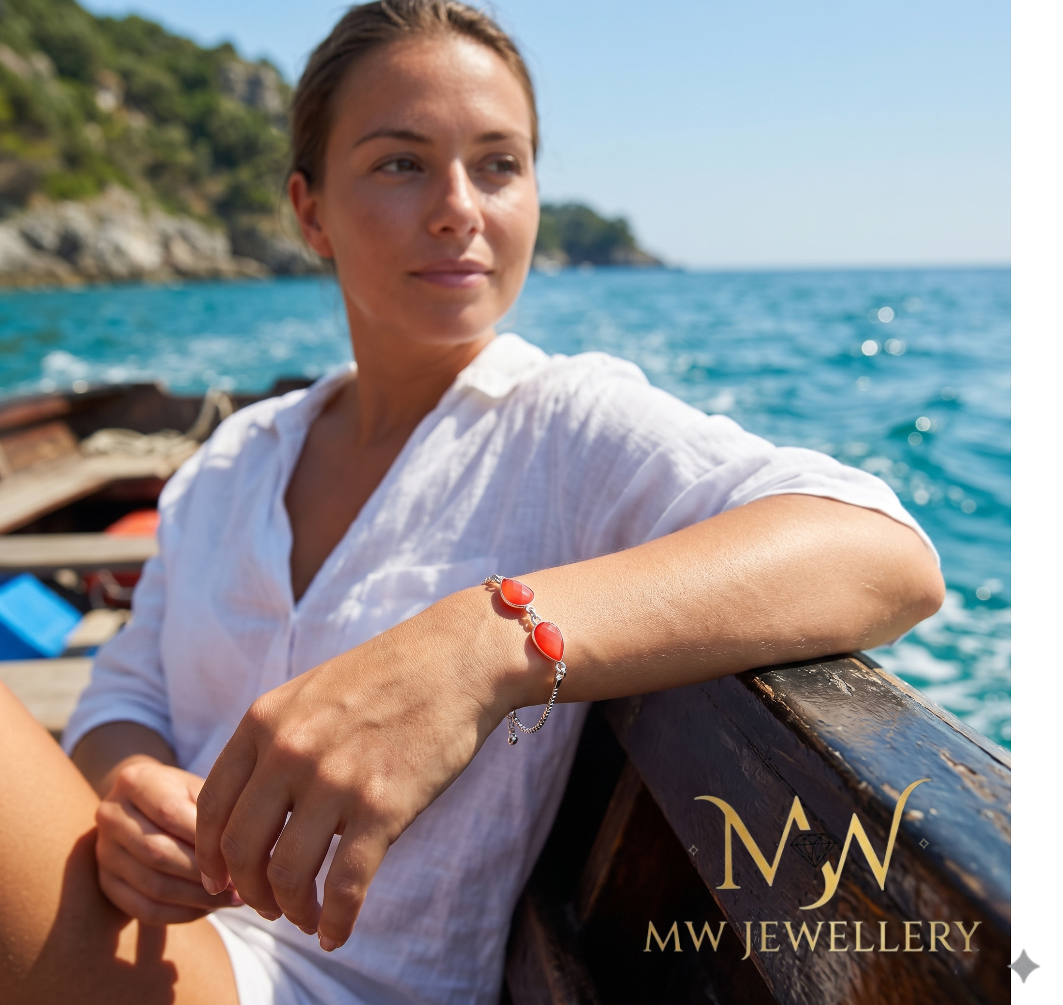 bransoletka crystal Swarovski® – Pear Fantasy