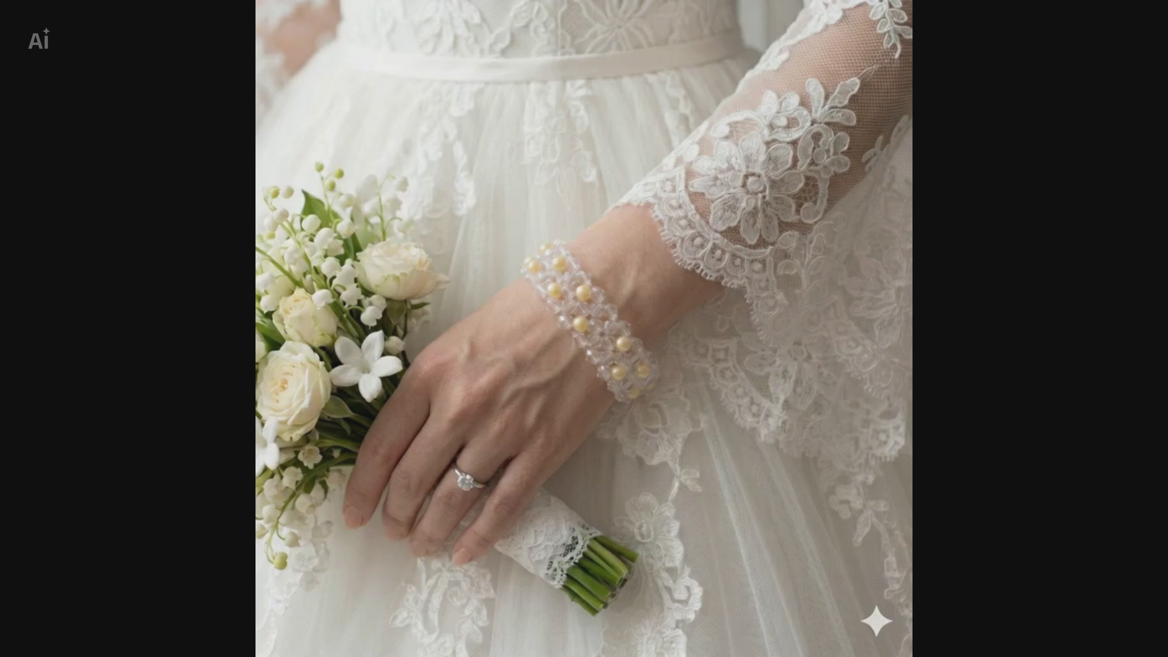 BRANSOLETKA PLECIONA BICONE crystal Swarovski®