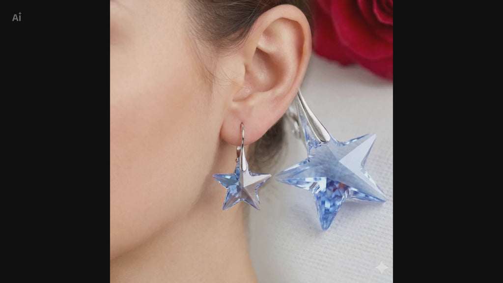 ZESTAW BIŻUTERI gwiazdki - crystal Swarovski®